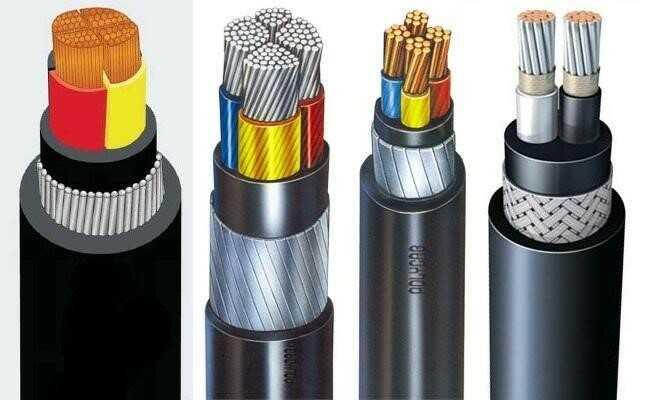 Oil pulling cable copper, aluminum cable